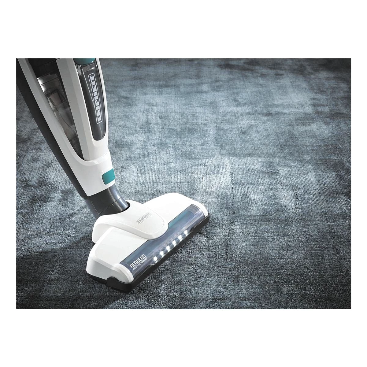 Leifheit Akku-Bodenstaubsauger Regulus PowerVac 2in1, Kehrsauger, Boden- und Handgerät, beutellos