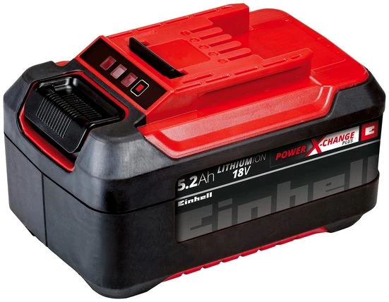 Einhell 18 V 5,2 Ah Power X-Change Plus Akku (18,0 V, 1 St), Akku 5200 mAh (18,0 V, 1 St)