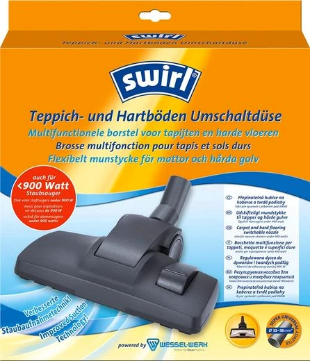 Swirl Bodendüse Swirl® Teppich- und Hartboden Umschaltdüse